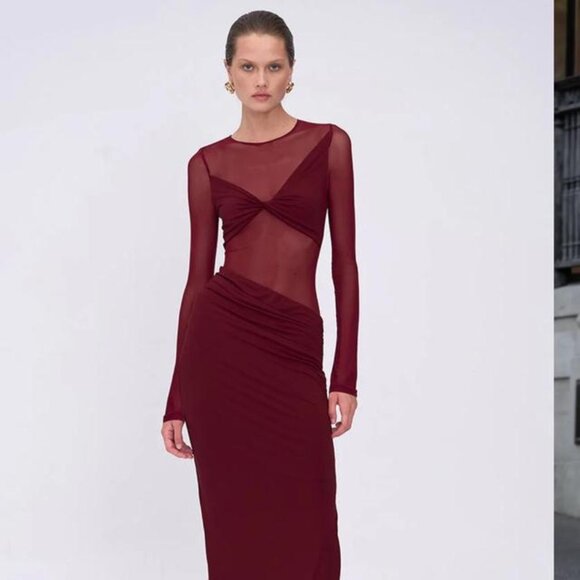 H&M Dresses & Skirts - Suboo Women's Burgundy and Red Dresses
